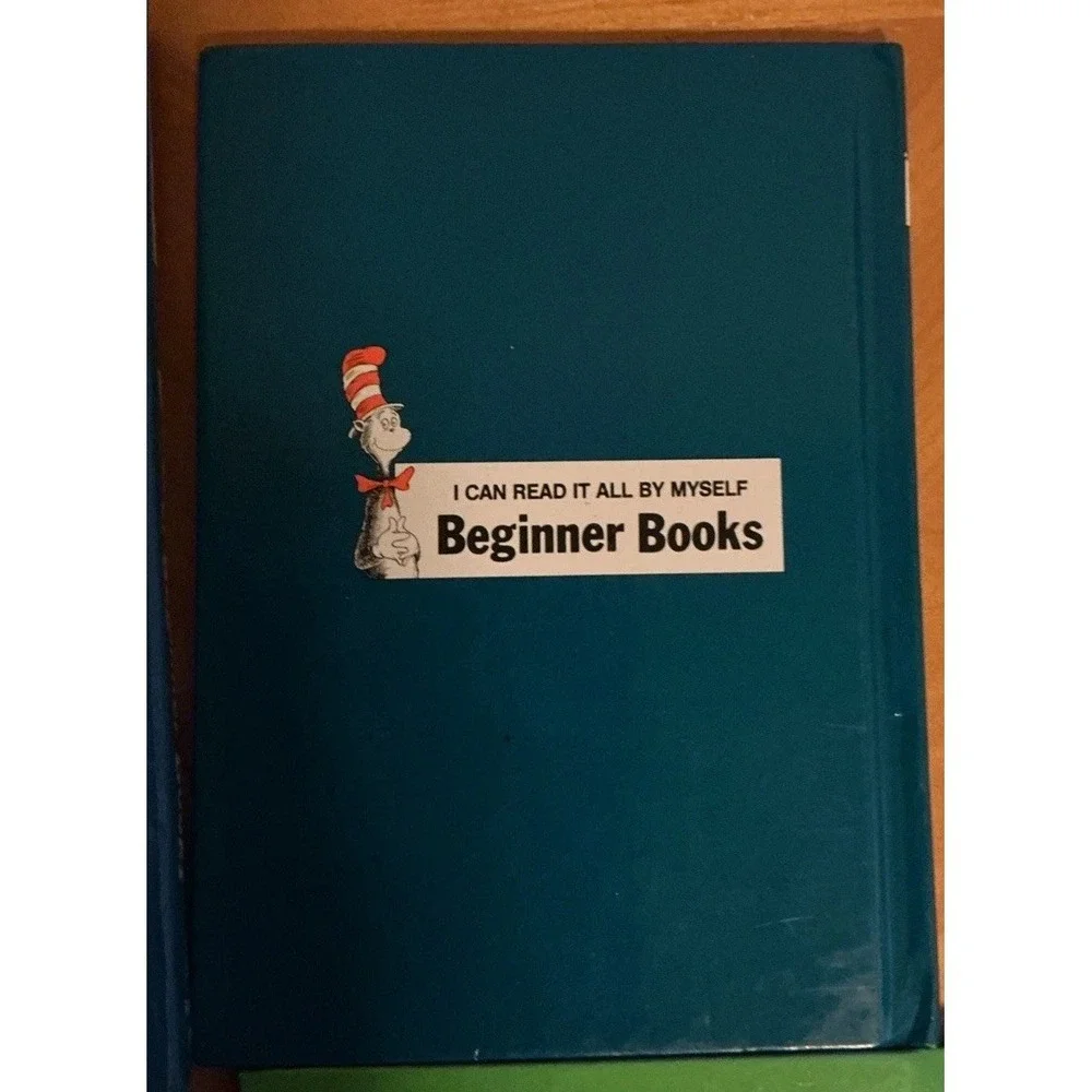Lot Of 4 Dr Seuss book Hardcover Books The big Blue book For Beginner Books More